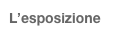 L’esposizione